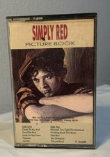 VINTAGE CASSETTE SIMPLY RED PICTURE BOOK 1985 MONEYS TOO TIGHT TO MENTION