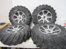 13 ARCTIC CAT WILDCAT 4 1000 WHEELS 14x6.5 8 CST ANCLA 28 x  9 11 14 #7699