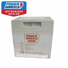 Power Wheels Silverado Battery 12v 12 volt Gray Rechargeable Battery