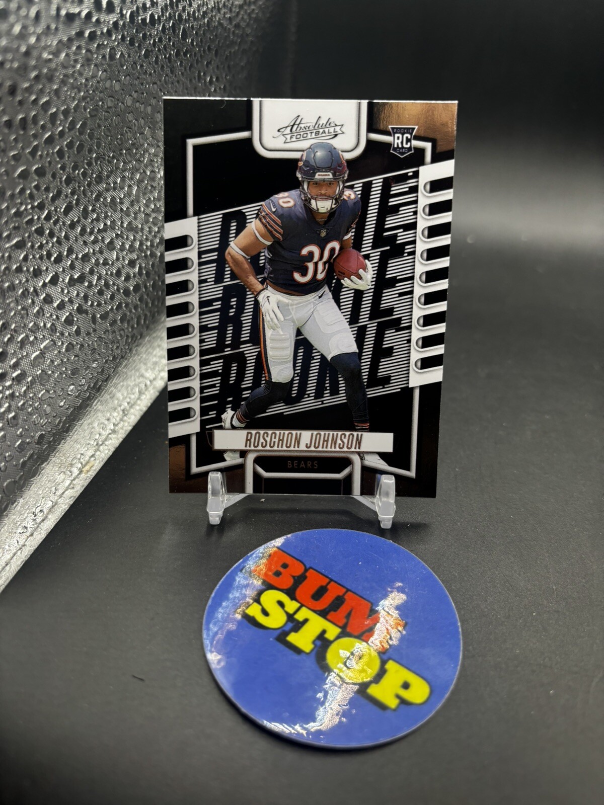 2023 PANINI ABSOLUTE FOOTBALL SILVER FOIL ROOKIE #134 ROSCHON JOHNSON BEARS