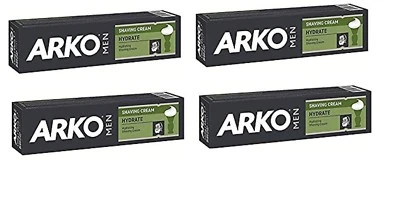 Arko Men Hydrate Shaving Cream 100ml Each Barber & Home Use (4 Pcs Offer)