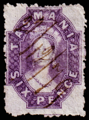 Tasmania Scott 32o, Perf. 11 1/2 (1878) Used F-VF, CV $37.50 M | eBay
