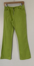Vintage 70s green pants M Made in USA