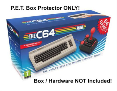 P.E.T. Plastic Box Protector / Display Case for Commodore 64 Mini | eBay UK