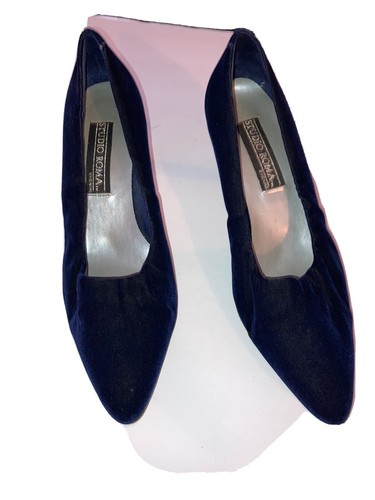 Studio Roma Vintage Royal Blue Velvet 