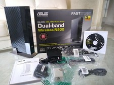 Asus Dual Band Wireless N900 DSL N66U ADSL VDSL Modem Router Fibra WiFi Ethernet