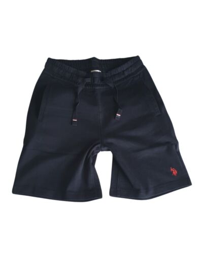 Shorts u. S. Polo Assn. Bald Trousers Sports Man Cotton Blue/Red - Afbeelding 1 van 32