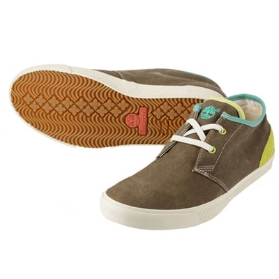 Timberland-Men-Earthkeepers-Camp-Canvas-Chukka-Slate-Oxford-Shoes-9117B-Size-9-5