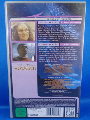 STAR TREK VOYAGER (VHS) -- # VERSCHIEDENE TITEL ZUR AUSWAHL # - Picture 45 of 175