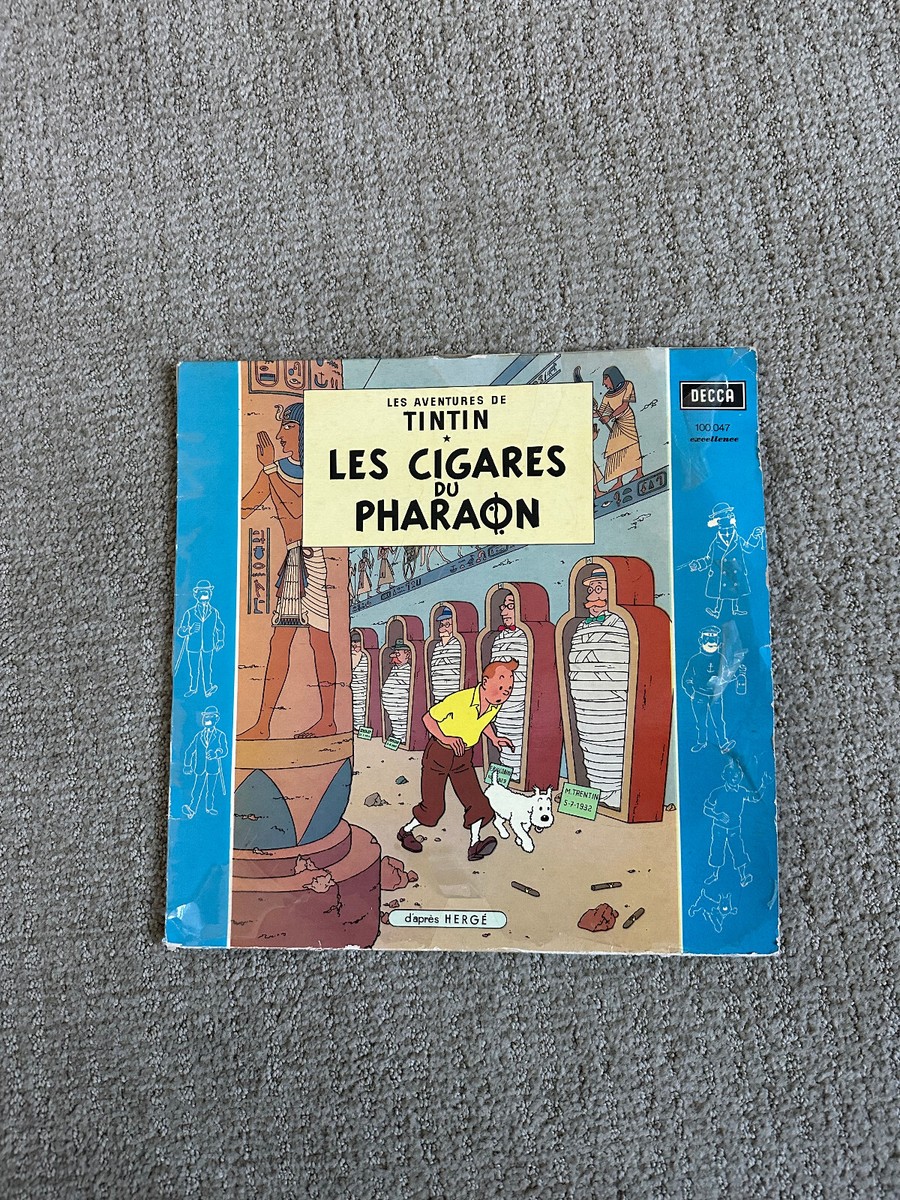 Pince à Billets Tintin - Les Cigares Du Pharaon - Corner Paris 1994 - Rouge Et Doré