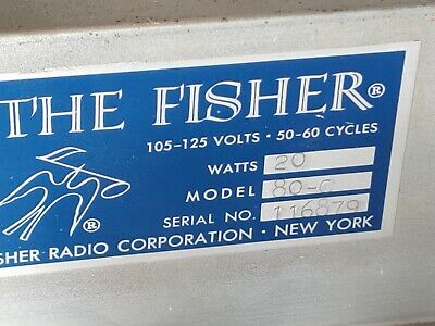 FISHER 80AZ MONO TUBE AMPS & 80C Preamp -Serviced & Working FISHER 80AZ MONO TUBE AMPS & 80C Preamp -Serviced & Working