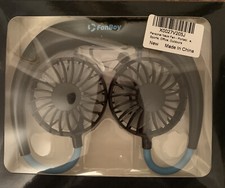 Hand Free Fan,Portable Personal USB Mini Fans,Wearable Neck Necklace Cooler NEW 