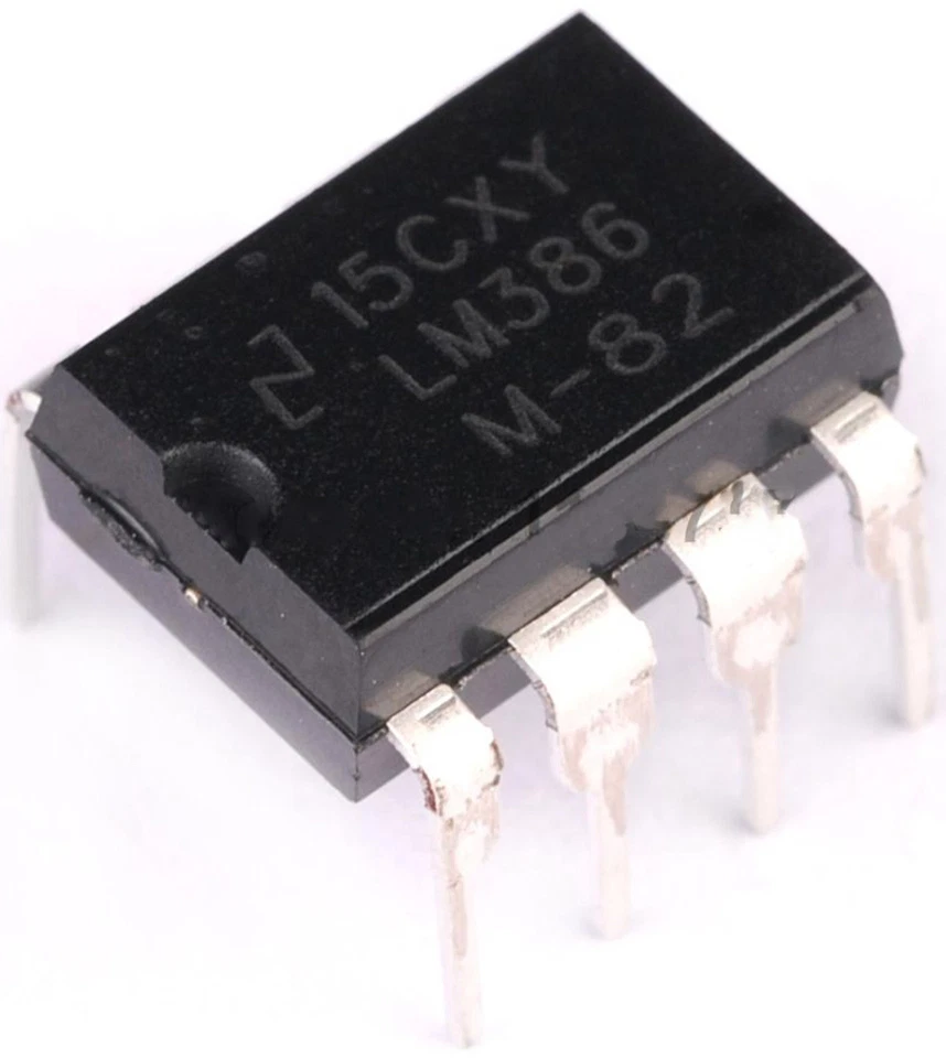 5 x LM386 DIP8 Low Voltage Audio Power Amplifier IC Through Hole LM386N - Image 3 of 4
