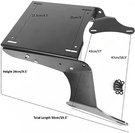 Top Box Case Mounting Luggage Rack for Kawasaki Vulcan 1700 Vaquero VN1700 10-23 Foto 3 de 4