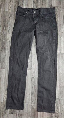 H&M Womens Size 30 Pockets Grey Straight Leg Denim Jeans