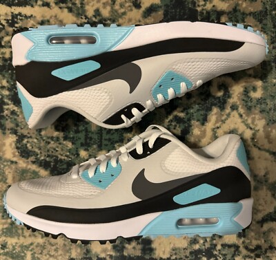 Nike Air Max 90 G Copa Blue Golf Shoes CU9978-110 Men's Size 12.5