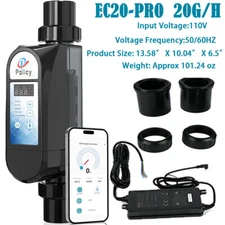 26,000 Gallon Salt Water Chlorinator System For InGround Pool Chlorine Generator