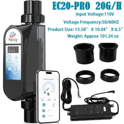 26,000 Gallon Salt Water Chlorinator System For InGround Pool Chlorine Generator