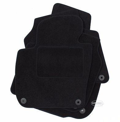 Fußmatten Automatten Velours Für Skoda Super B 2008-2015 4-Tlg Bef.Rund