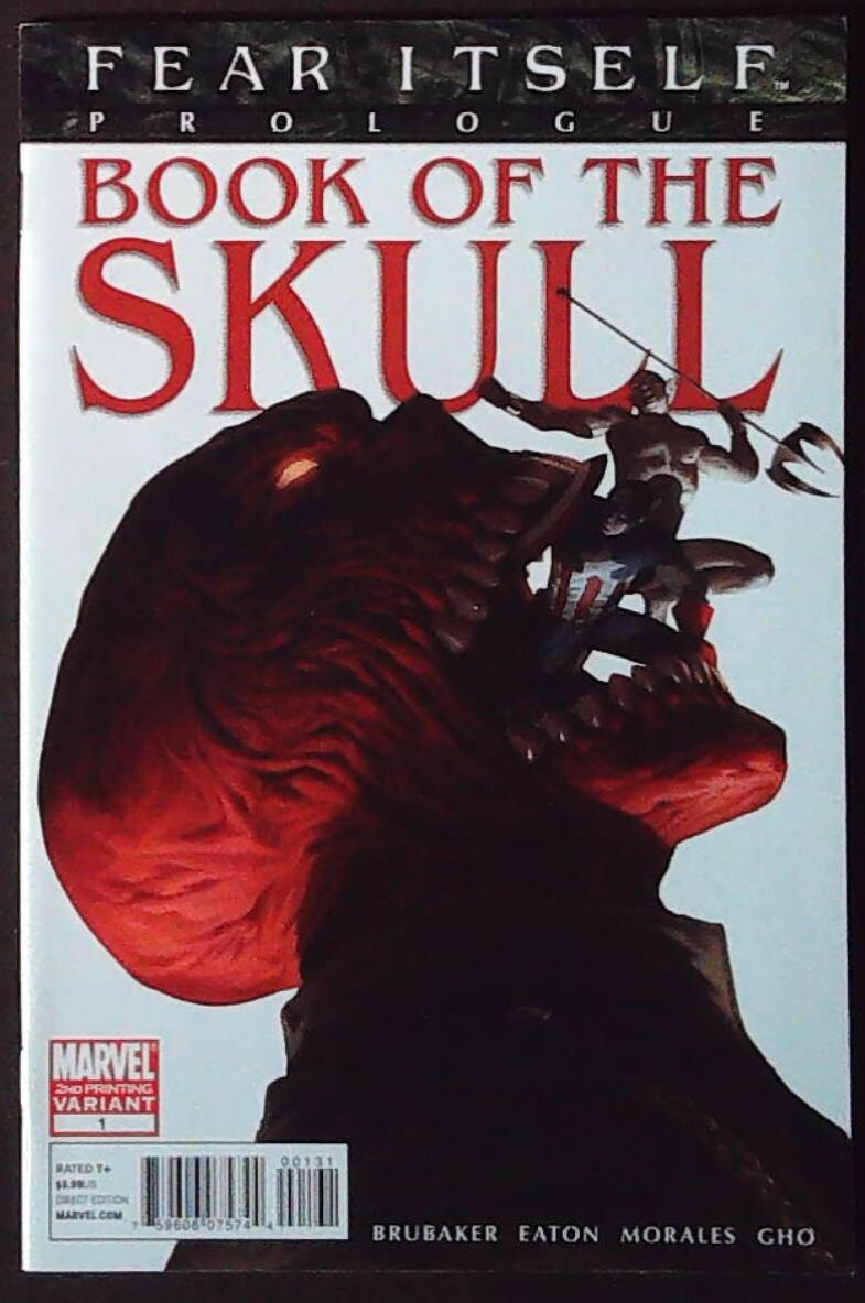 FEAR ITSELF PROLOGUE- BOOK OF THE SKULL #1 (2011) - VARIANT - NM - Back Issue