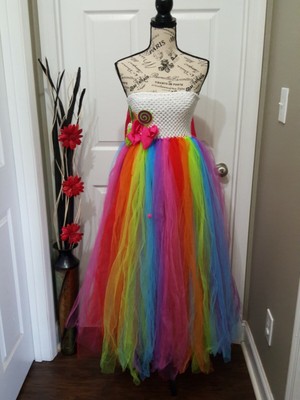 rainbow junior dresses