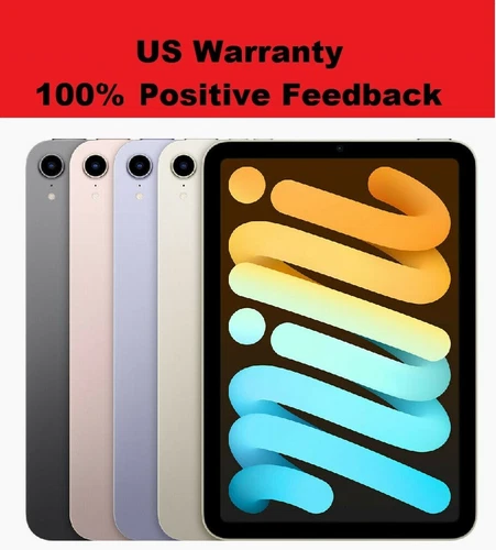 Brand New Apple iPad Mini 6th Gen 8.3" Retina 64GB A15 Chip WiFi
