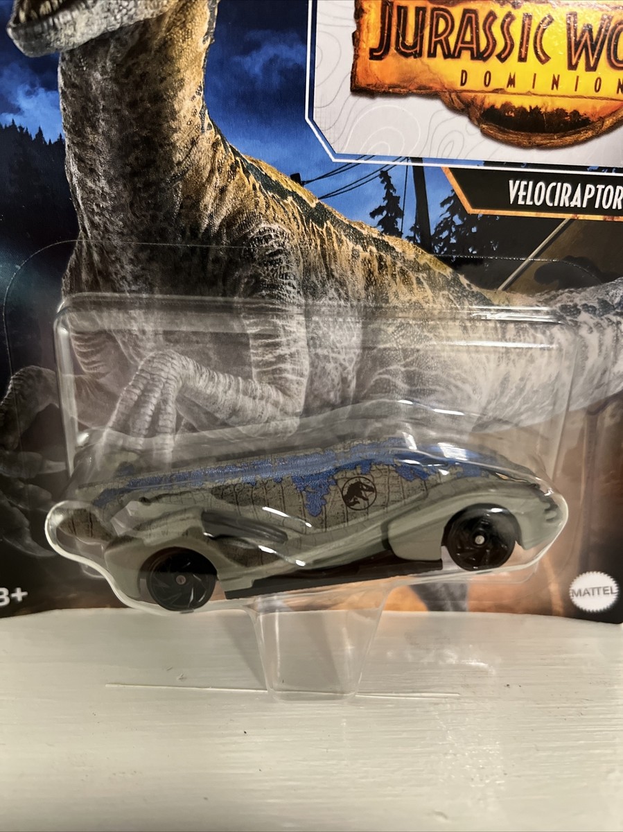Hot Wheels Dino Hot Wheels Velociraptor – Blaues Jurassic World  Spielzeugauto Für Kinder Ab 3 Jahren Kinderspielzeug Auto, image size:899x1200