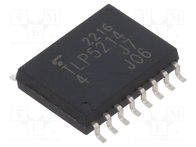 5x Photocoupleurs EL817C - Transistor Sortie, Tension Isolation 5kV (EVERLIGHT)