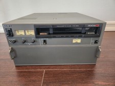 Sony PVW-2650 BetaCam SP Video Cassette Player 1 Partially Tested - READ 