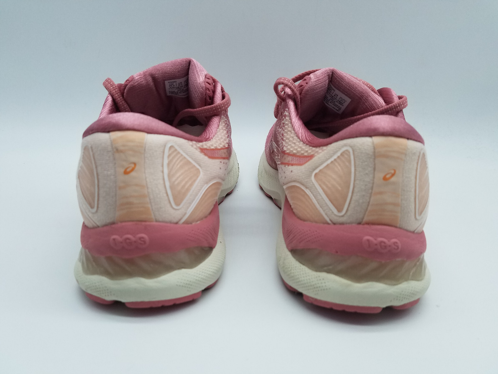 Asics Gel-Nimbus 23 Women's Running Shoes Size Pink White