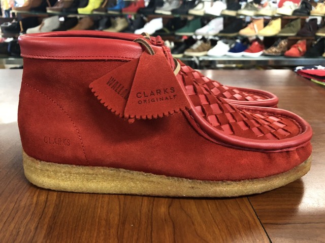 Clarks Originals Wallabee Boot Red 