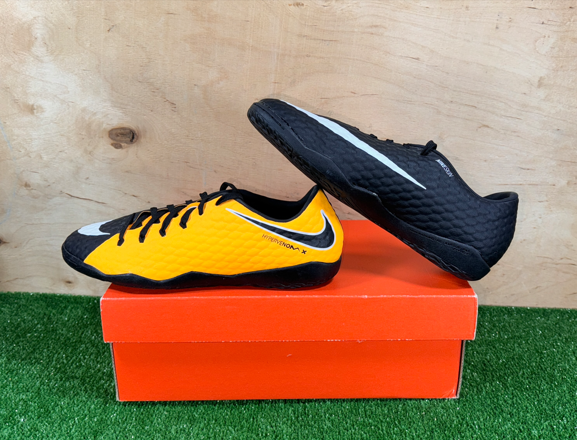 Nike HypervenomX Phelon III IC 852563-801 Yellow boots Cleats mens