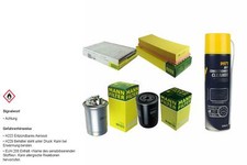 MANN FILTER Paket MANNOL Klimareiniger für VW Caddy II Kasten 9K9A 1.9 SDI Seat