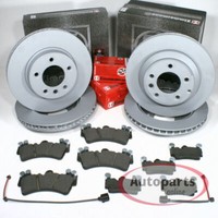 Zimmermann Bremsen Set Ø 360 Mm + 330 Mm Vorne Hinten FüR Porsche Panamera [970]