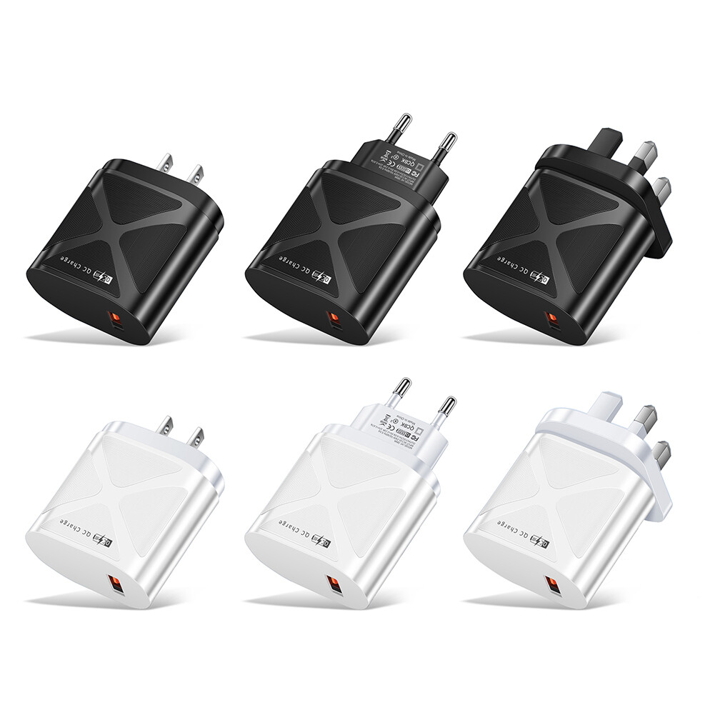 25W Mobile Phone Chargers Safe Intelligent USB Wall Chargers for iPhone