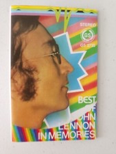 RARE -Vintage - Cassette Tape -BEST OF JOHN LENNON IN MEMORIES