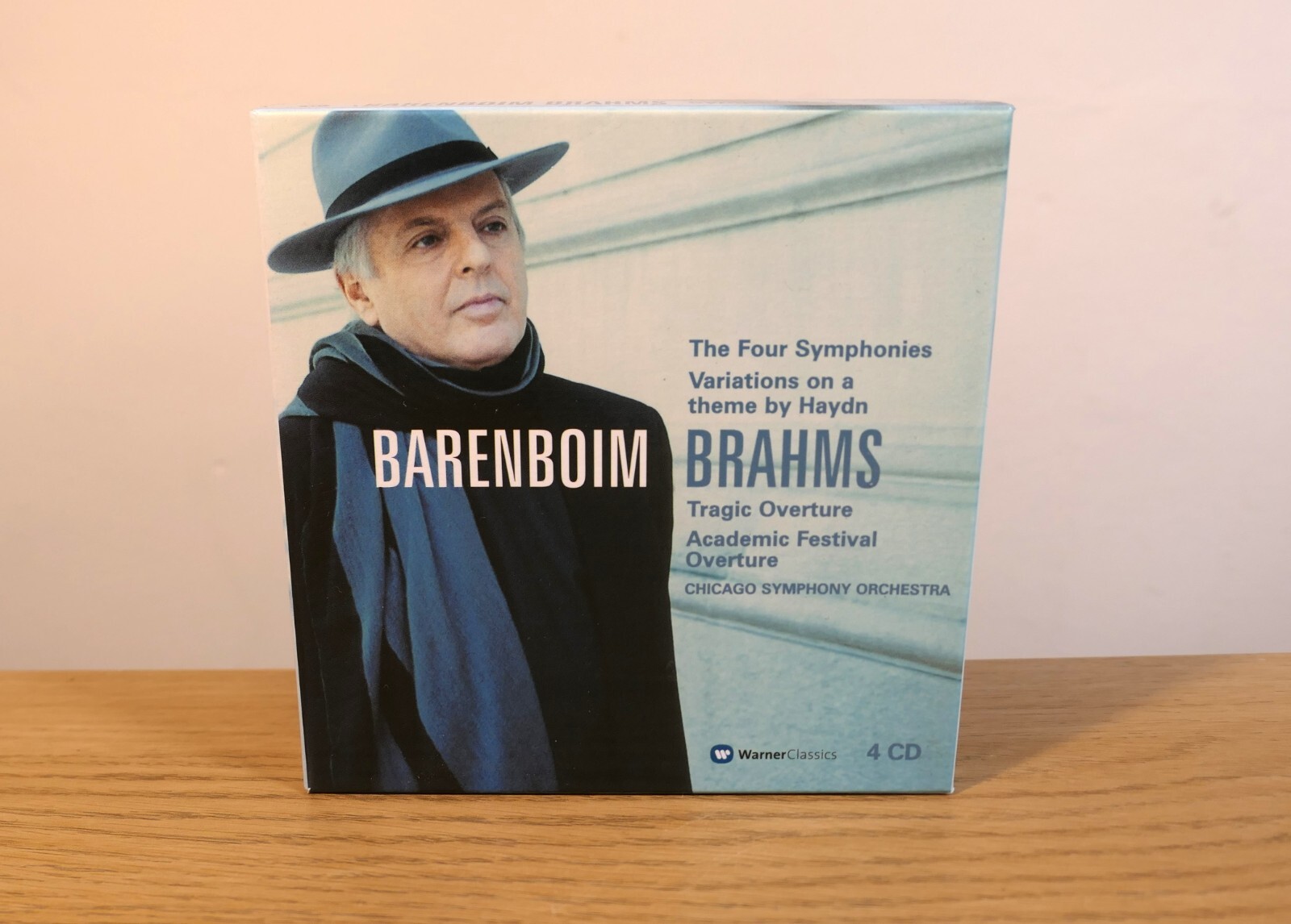 Barenboim Brahms 4 Symphonies etc 4 CD Warner Classics *LIKE NEW*