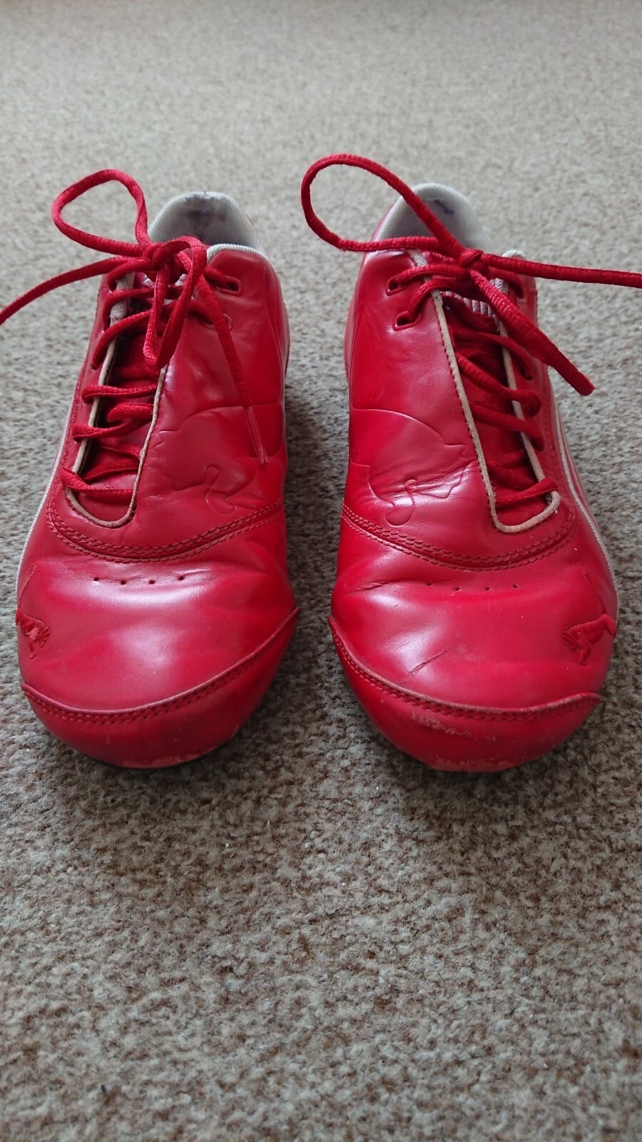 Sneakers Puma Drift Cat III rosse Ferrari taglia 6 UK