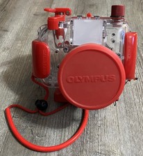Olympus PT-022 Underwater Camera Housing Case Camedia