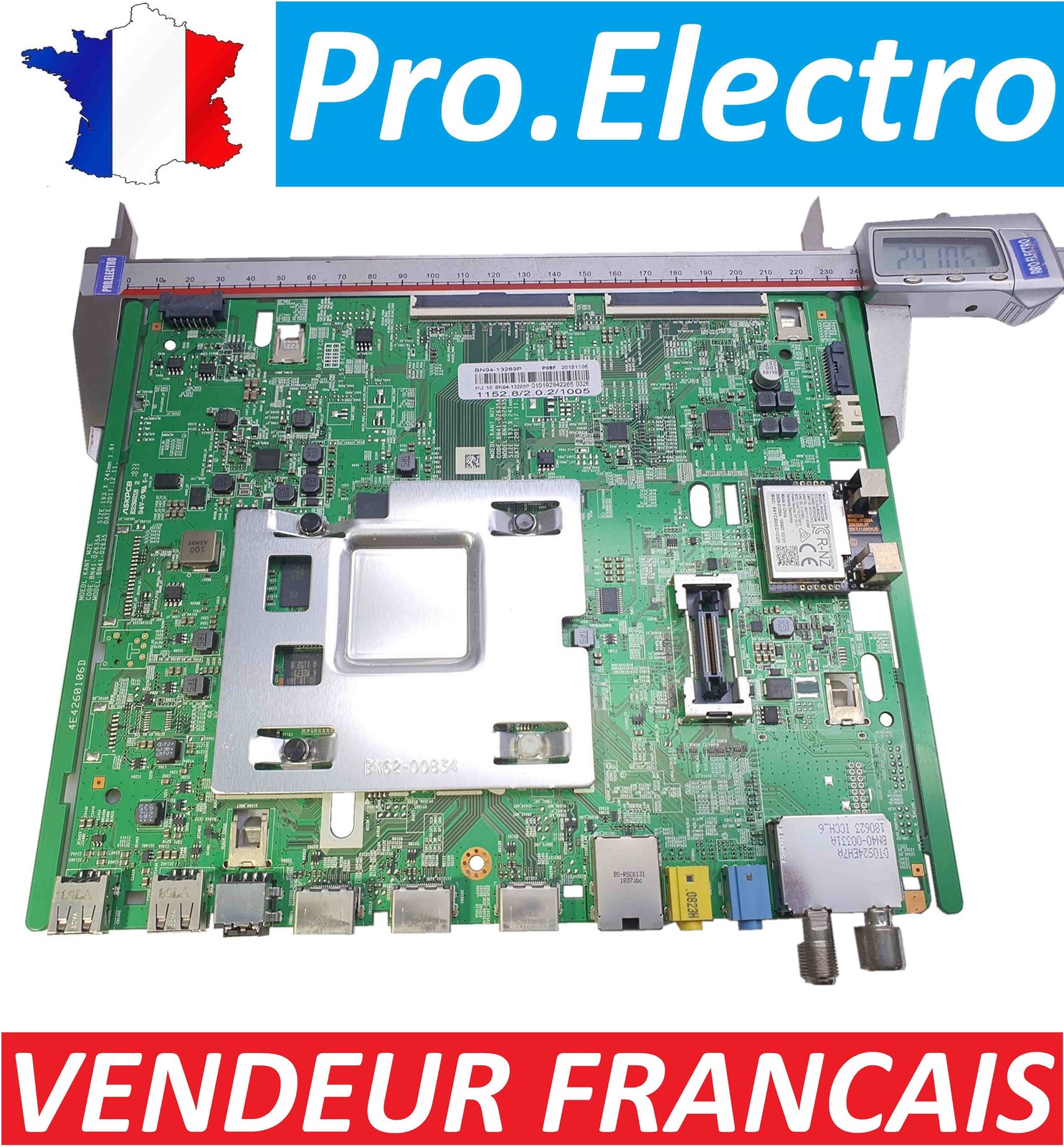 Motherboard TV Samsung BN94-13269P pour retrouver une image UHD 4K fluide