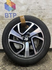 Peugeot 208 15 Inch Diamond Cut Alloy Wheel Rim 6.5Jx15 ET25 9800908277
