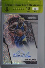 2017-18 Panini Prizm Signatures Mojo Prizm 5/25 Ian Clark #SG-IC Auto z1b