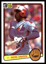 Andre Dawson 1983 Donruss #518 Expos MLB READ FREE SHIPPING AutographDen