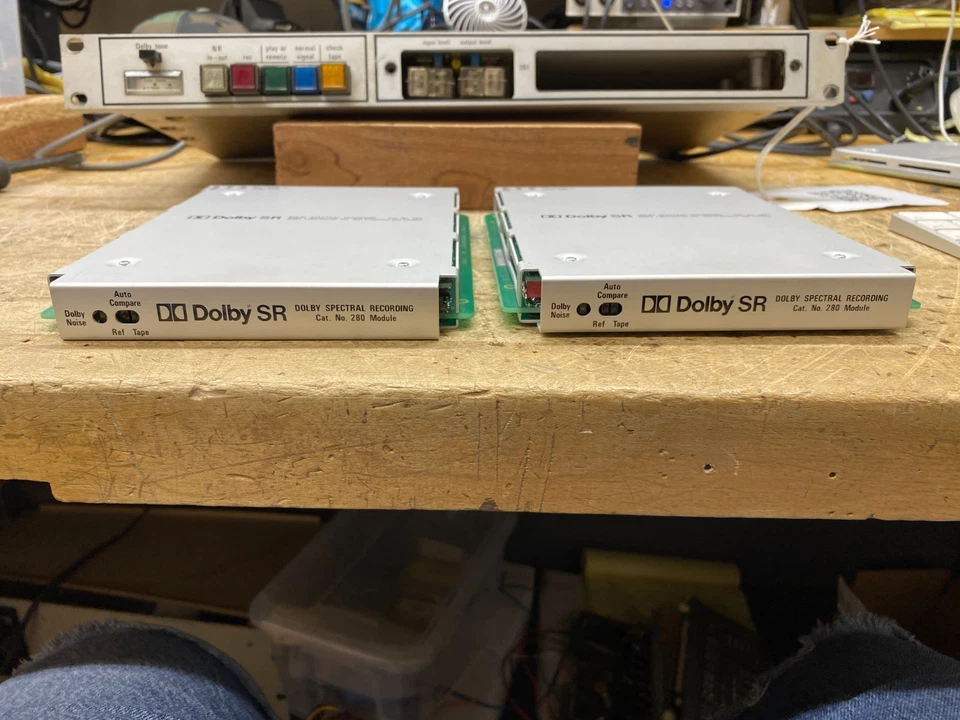 Dolby SR Cat280 Cards Noise Reduction Vintage Rare Pair - Image 3 of 4