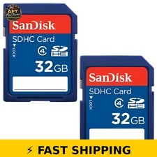 SanDisk 32GB Micro SDHC Flash Memory Card - 2 Pack