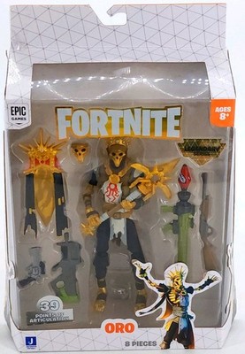 Fortnite Legendary Series 6 Inch ORO Gold Treasure Action Figure Epic Games