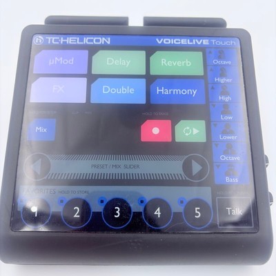 TC Helicon Voicelive Touch Vocal Effektpedal gebraucht