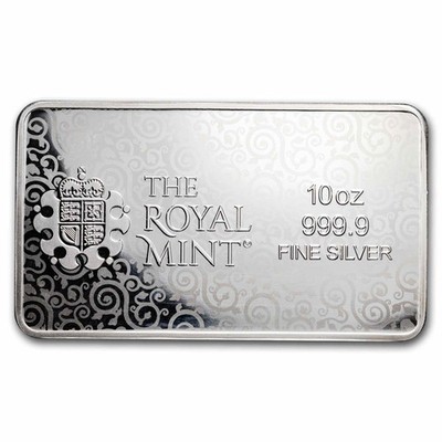 10 oz Silver Bar - The Royal Mint Una and the Lion | eBay