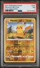 2021 POKEMON SWORD & SHIELD EVOLVING SKIES #049 PIKACHU-REVERSE FOIL PSA 7