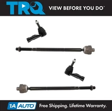 TRQ Inner and Outer Tie Rod Set For 2013-2018 Ram 1500 2019-2022 1500 Classic